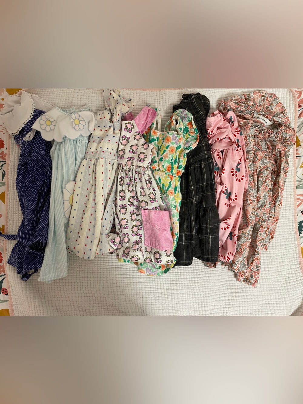 Bundle of 8 Toddler Girl Dresses- 3T